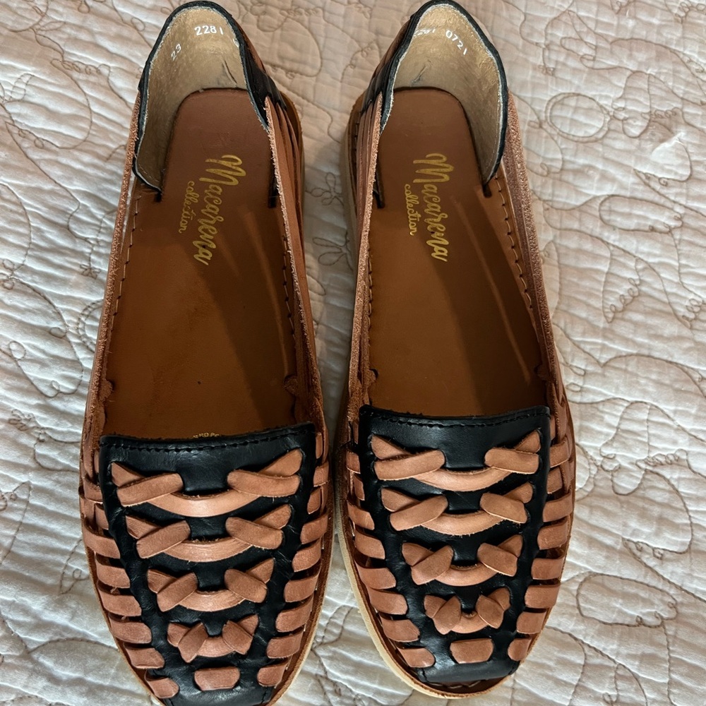 Macarena Collection Huarache Sandal ~ 6 - Picture 2 of 3